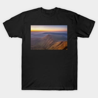 Cribyn from Pen y Fan Sunrise T-Shirt